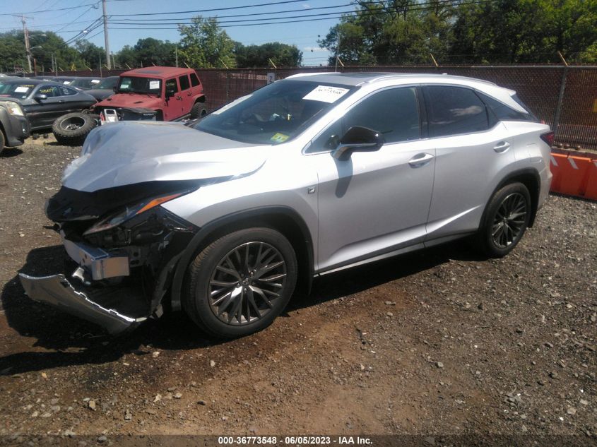 2016 LEXUS RX 350 F SPORT - 2T2BZMCAXGC043881