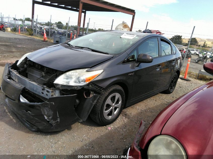 2013 TOYOTA PRIUS ONE/TWO/THREE/FOUR/FIVE - JTDKN3DU3D1656962