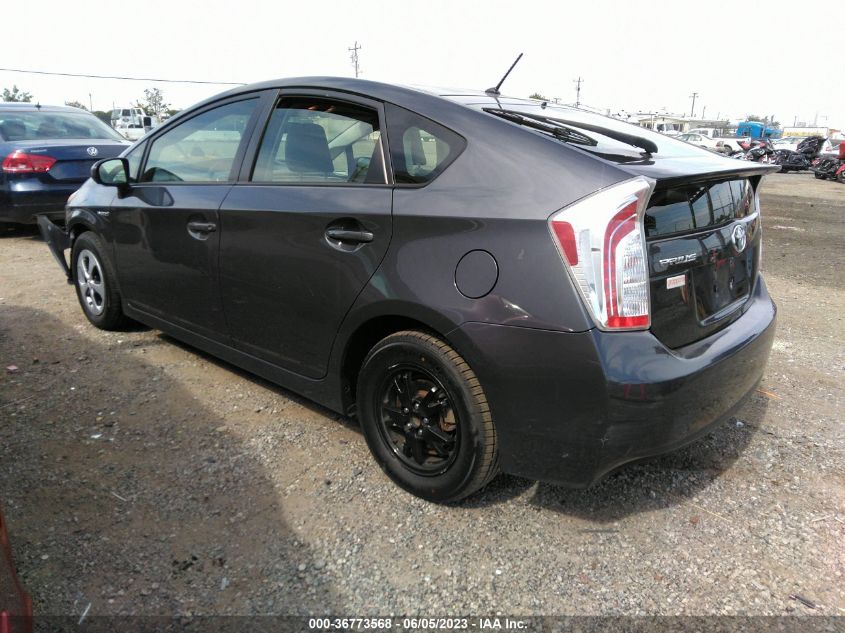 2013 TOYOTA PRIUS ONE/TWO/THREE/FOUR/FIVE - JTDKN3DU3D1656962