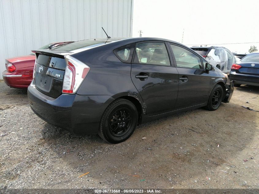 2013 TOYOTA PRIUS ONE/TWO/THREE/FOUR/FIVE - JTDKN3DU3D1656962