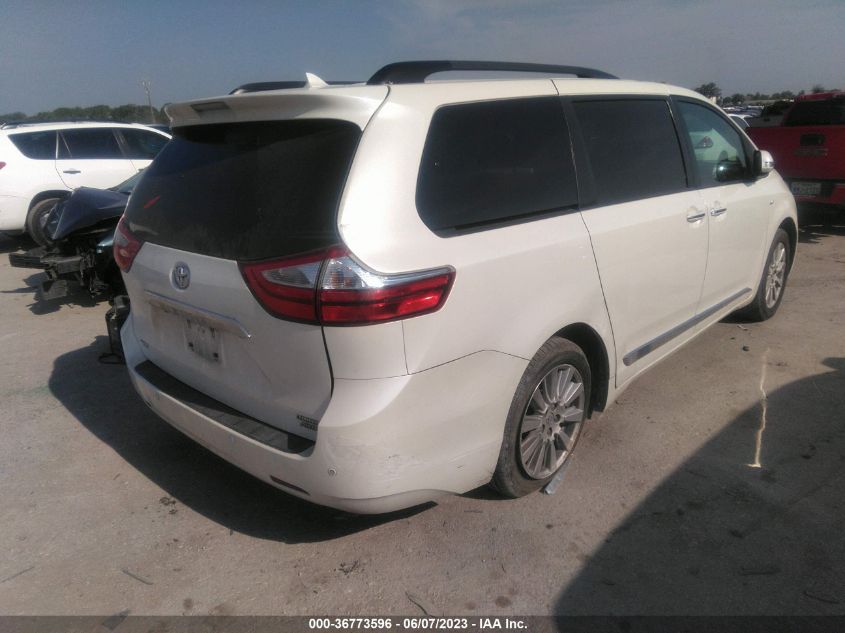 2017 TOYOTA SIENNA XLE - 5TDDZ3DC8HS179166