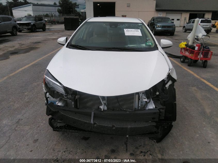 2019 TOYOTA COROLLA LE - 2T1BURHE0KC193082