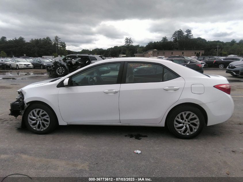 2019 TOYOTA COROLLA LE - 2T1BURHE0KC193082