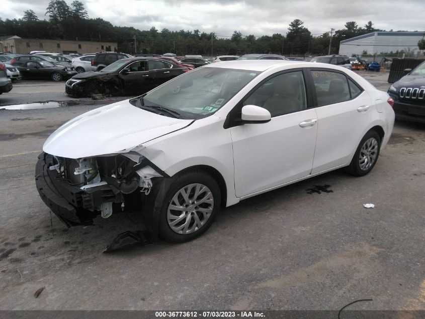2019 TOYOTA COROLLA LE - 2T1BURHE0KC193082