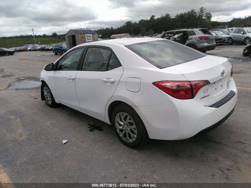 2019 TOYOTA COROLLA LE - 2T1BURHE0KC193082