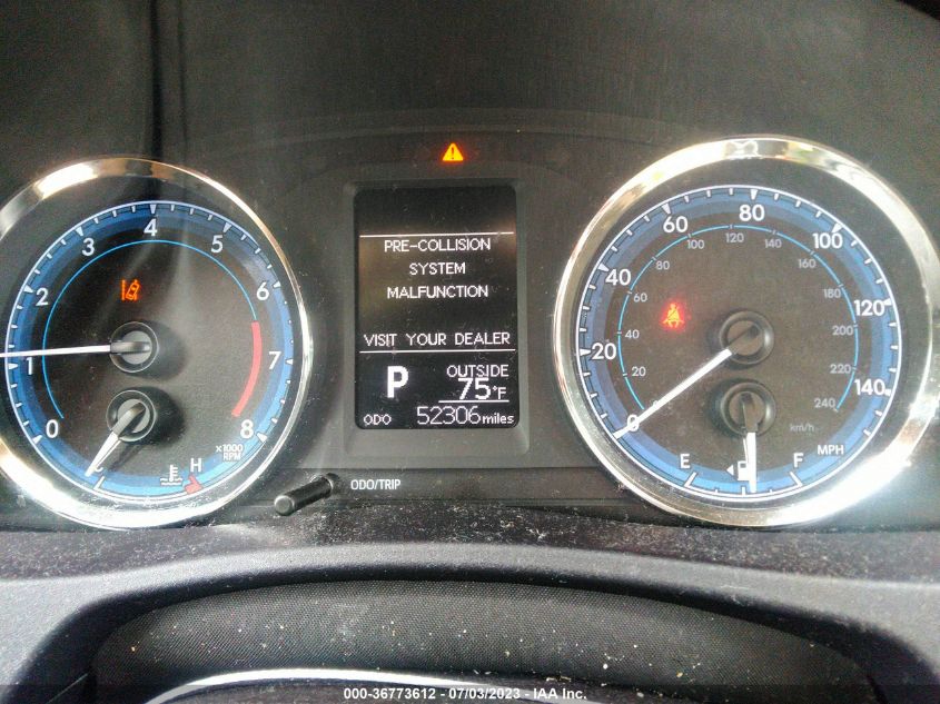 2019 TOYOTA COROLLA LE - 2T1BURHE0KC193082