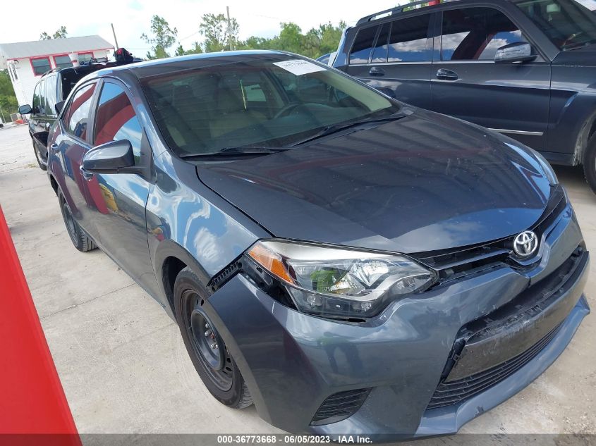 2016 TOYOTA COROLLA L/LE/S/S PLUS/LE PLUS - 2T1BURHE8GC598694