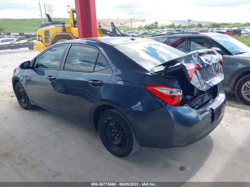 2016 TOYOTA COROLLA L/LE/S/S PLUS/LE PLUS - 2T1BURHE8GC598694