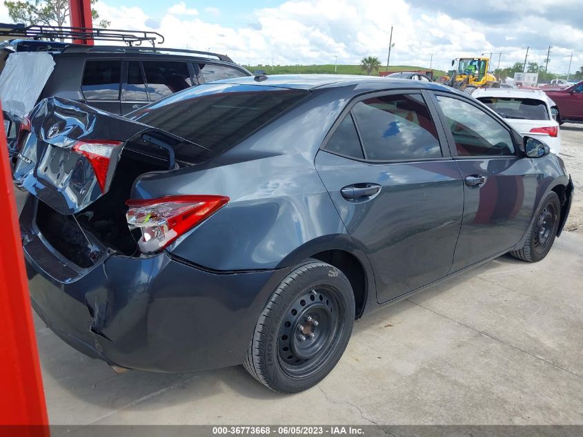 2016 TOYOTA COROLLA L/LE/S/S PLUS/LE PLUS - 2T1BURHE8GC598694