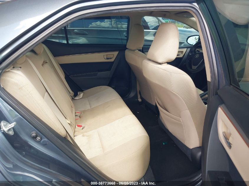 2016 TOYOTA COROLLA L/LE/S/S PLUS/LE PLUS - 2T1BURHE8GC598694