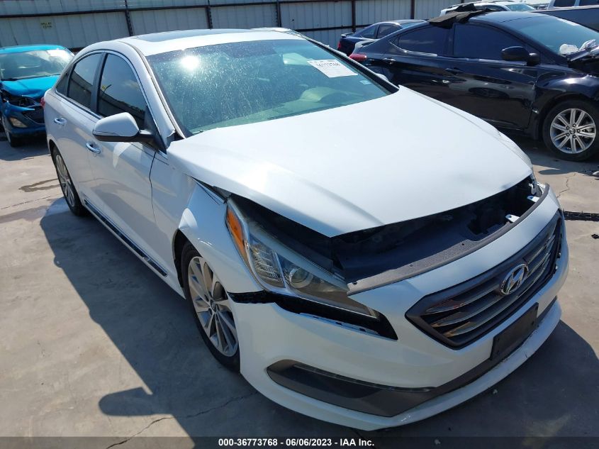 2017 HYUNDAI SONATA SPORT - 5NPE34AF3HH583136