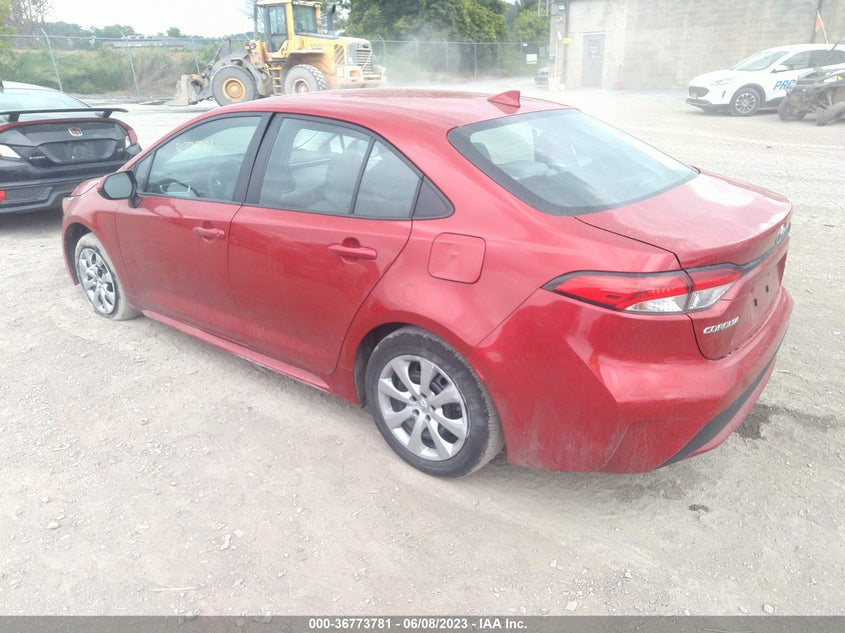 VIN 5YFEPMAE8MP220081 2021 TOYOTA COROLLA LE
