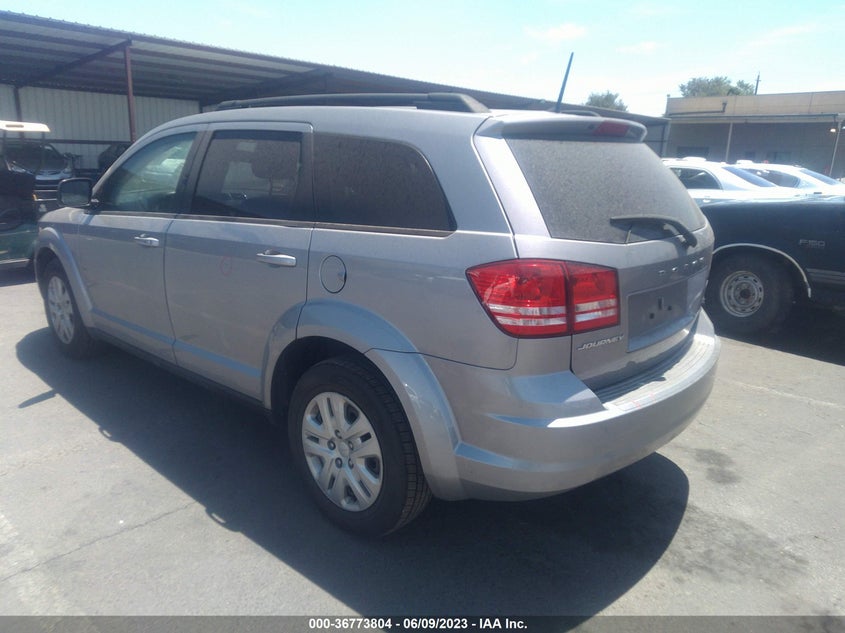 VIN 3C4PDCAB3KT789500 2019 DODGE JOURNEY SE