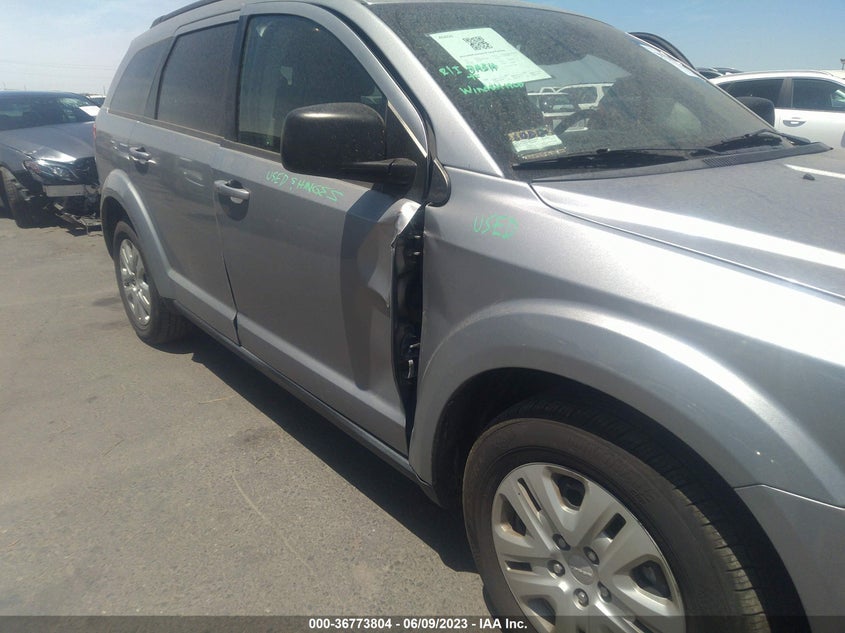 VIN 3C4PDCAB3KT789500 2019 DODGE JOURNEY SE