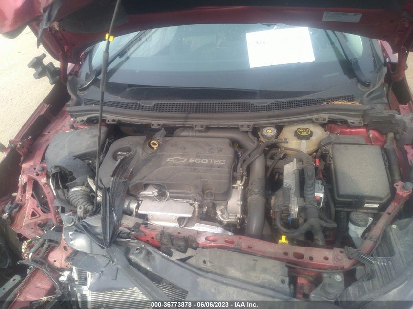 VIN 3G1BF5SM6HS545444 2017 CHEVROLET CRUZE PREMIER