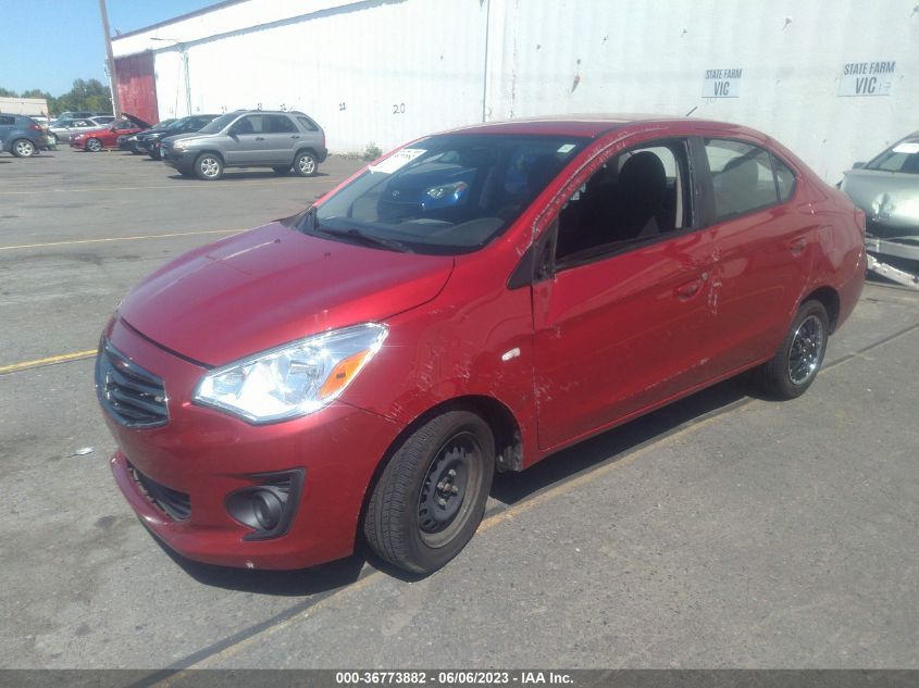 2017 MITSUBISHI MIRAGE G4 ES - ML32F3FJ0HHF14104
