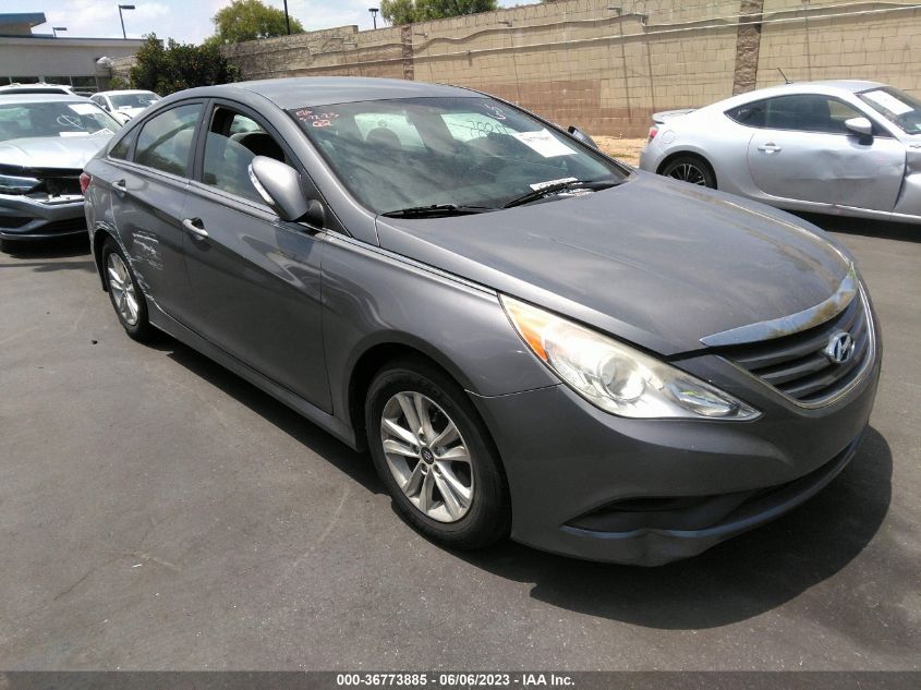 2014 HYUNDAI SONATA GLS - 5NPEB4AC9EH861476