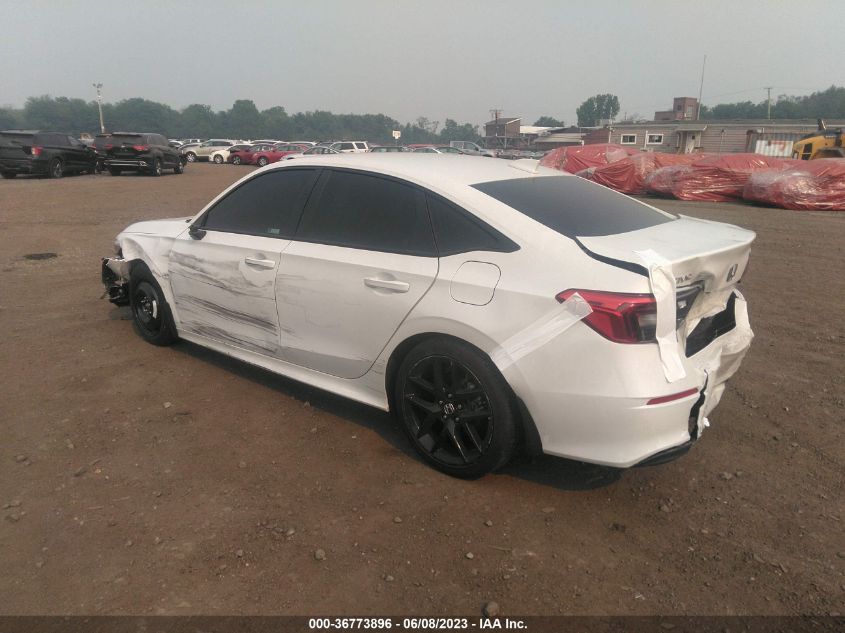 2022 HONDA CIVIC SEDAN SPORT - 2HGFE2F51NH538835
