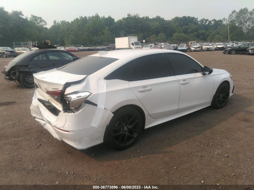 2022 HONDA CIVIC SEDAN SPORT - 2HGFE2F51NH538835