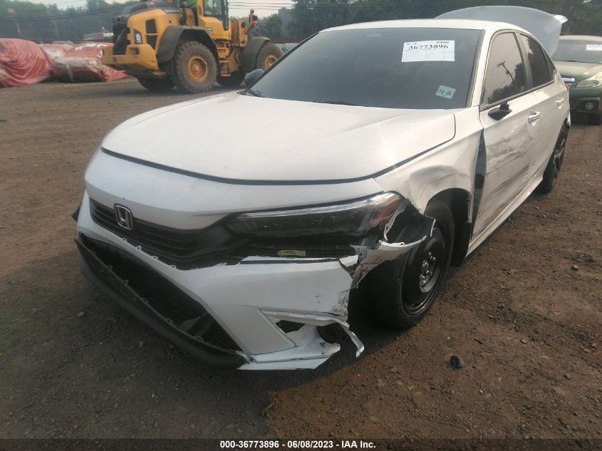 2022 HONDA CIVIC SEDAN SPORT - 2HGFE2F51NH538835