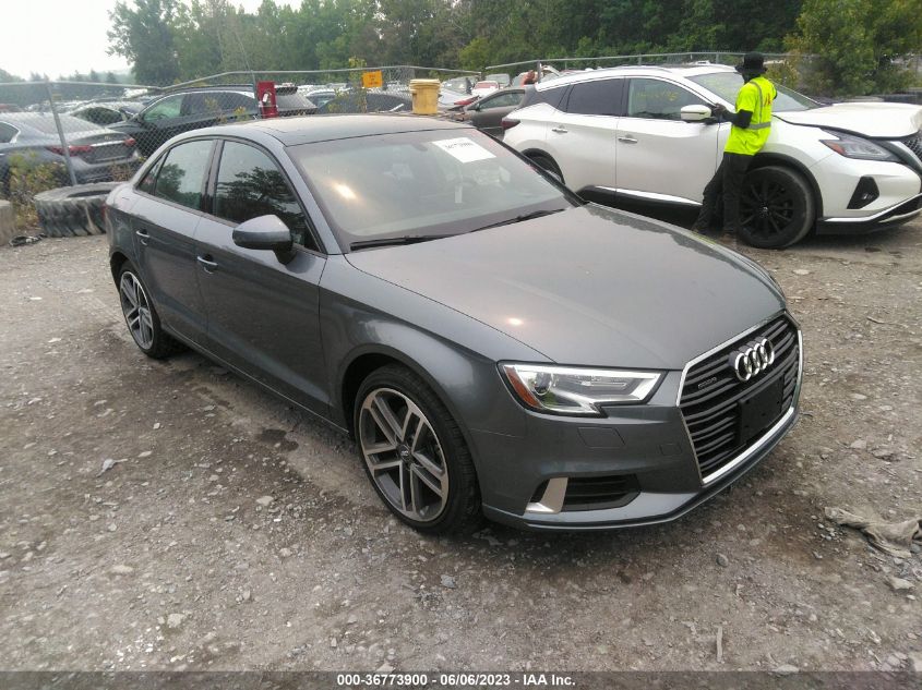 2017 AUDI A3 SEDAN PREMIUM - WAUB8GFF4H1009681