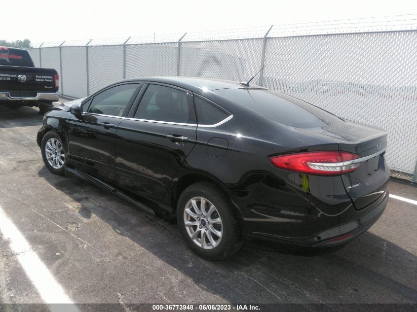 2018 FORD FUSION S - 3FA6P0G74JR186142