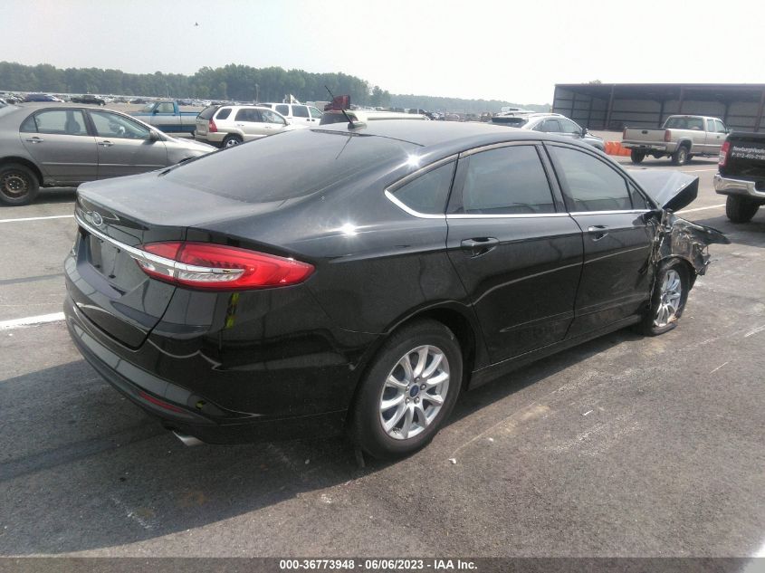 2018 FORD FUSION S - 3FA6P0G74JR186142