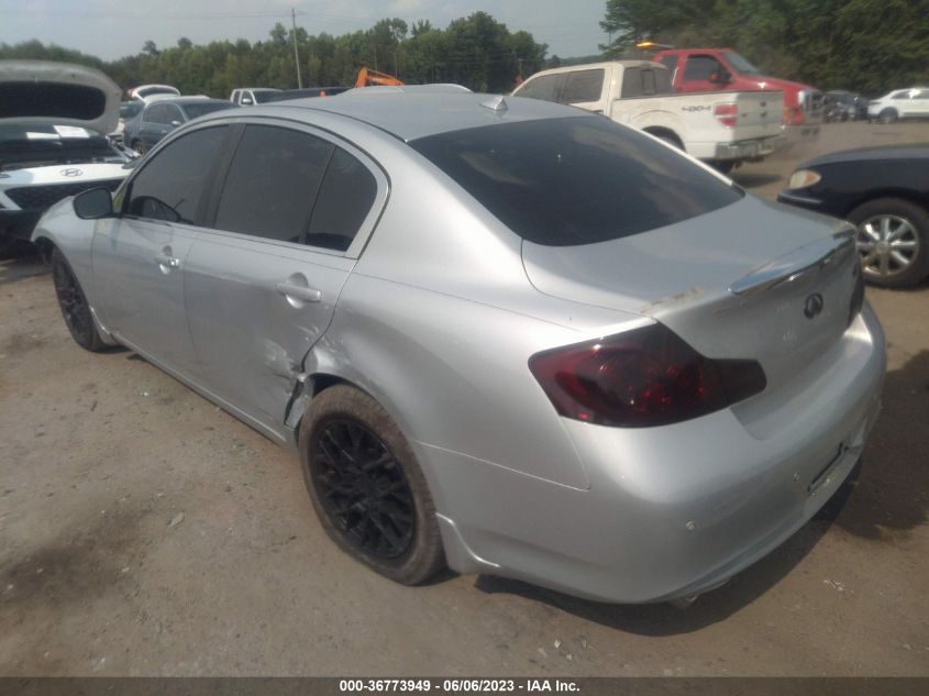 2013 INFINITI G37 SEDAN JOURNEY - JN1CV6AP4DM717595