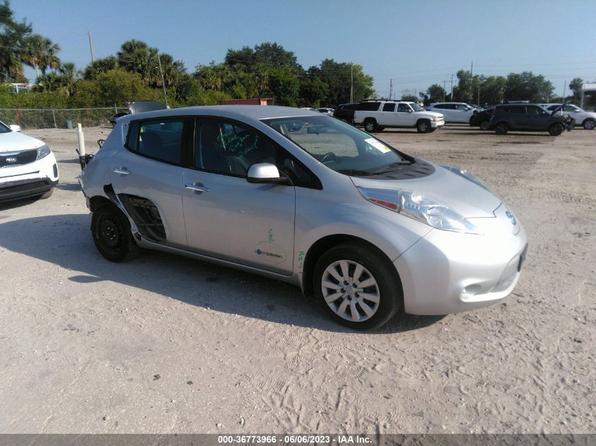 2015 NISSAN LEAF S/SV/SL - 1N4AZ0CP1FC302736