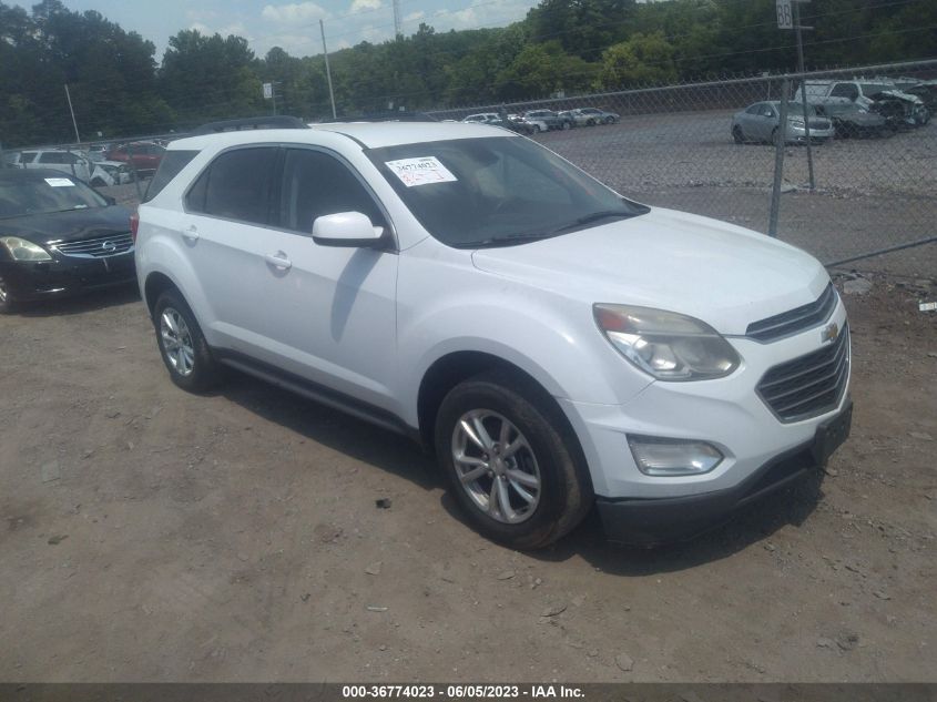 2016 CHEVROLET EQUINOX LT - 2GNALCEK6G6101415