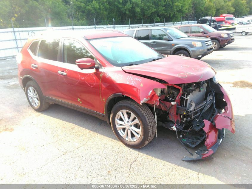 2015 NISSAN ROGUE S/SL/SV - KNMAT2MT5FP567767
