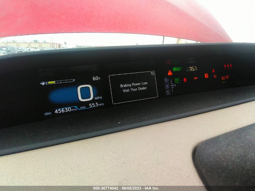 2017 TOYOTA PRIUS TWO/TWO ECO/THREE - JTDKBRFUXH3562290