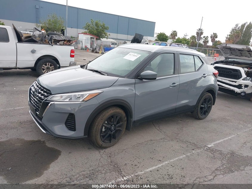 VIN 3N1CP5CV7PL494998 2023 NISSAN KICKS SV