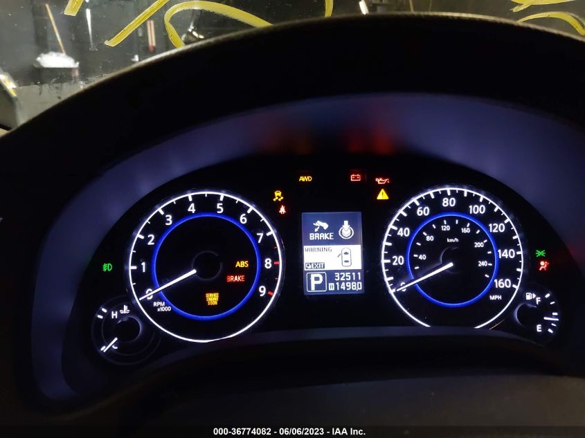 2013 INFINITI G37 COUPE X - JN1CV6EL2DM980546