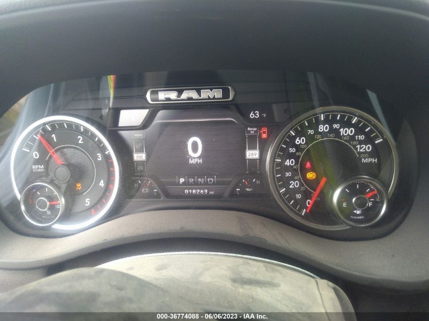 2022 RAM 2500 TRADESMAN - 3C6UR5HLXNG339376