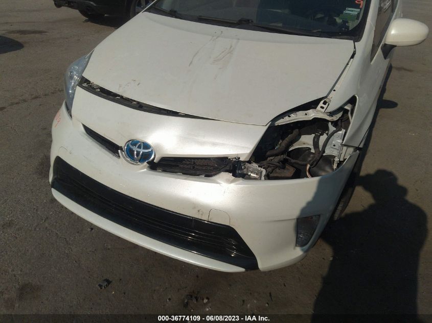 2015 TOYOTA PRIUS - JTDKN3DU7F1886779
