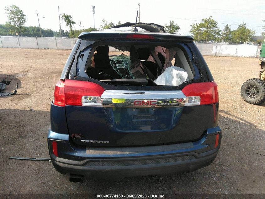 2017 GMC TERRAIN SLE - 2GKALMEK8H6170689