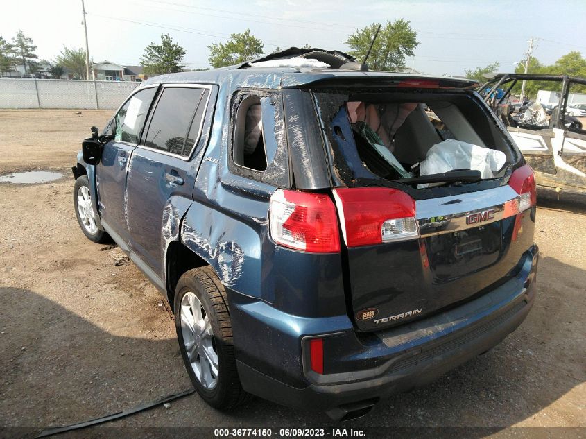 2017 GMC TERRAIN SLE - 2GKALMEK8H6170689