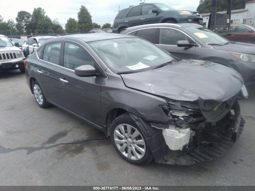 2019 NISSAN SENTRA S - 3N1AB7AP1KY416749