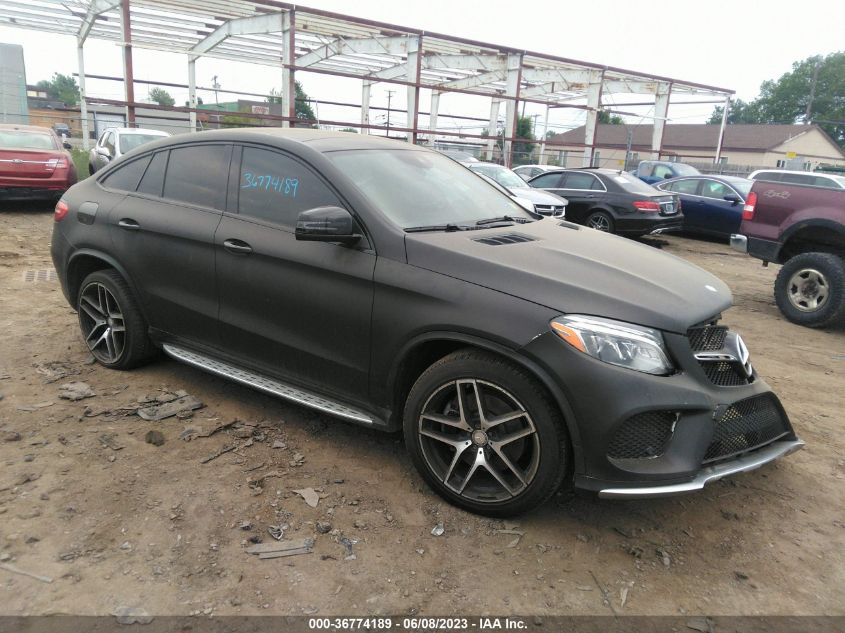 2016 MERCEDES-BENZ GLE GLE 450 AMG - 4JGED6EB2GA023383