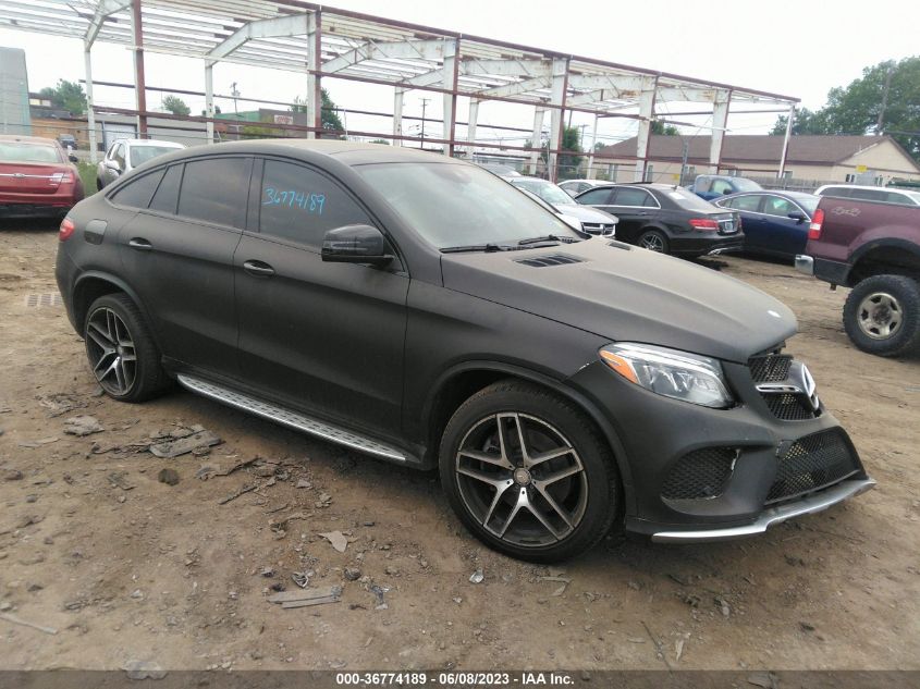 2016 MERCEDES-BENZ GLE COUPE 450 4MATIC 4JGED6EB2GA023383