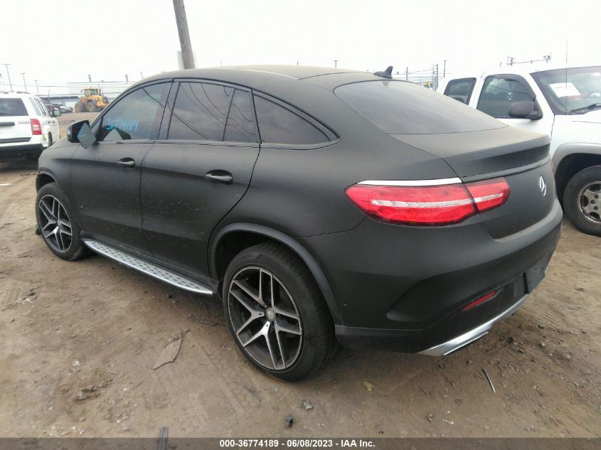 2016 MERCEDES-BENZ GLE COUPE 450 4MATIC 4JGED6EB2GA023383