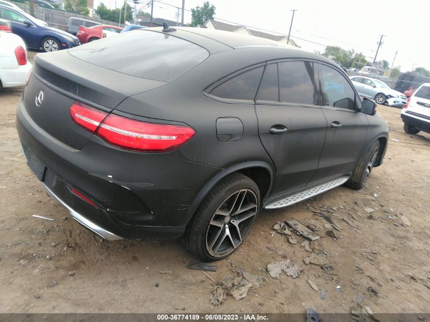2016 MERCEDES-BENZ GLE COUPE 450 4MATIC 4JGED6EB2GA023383