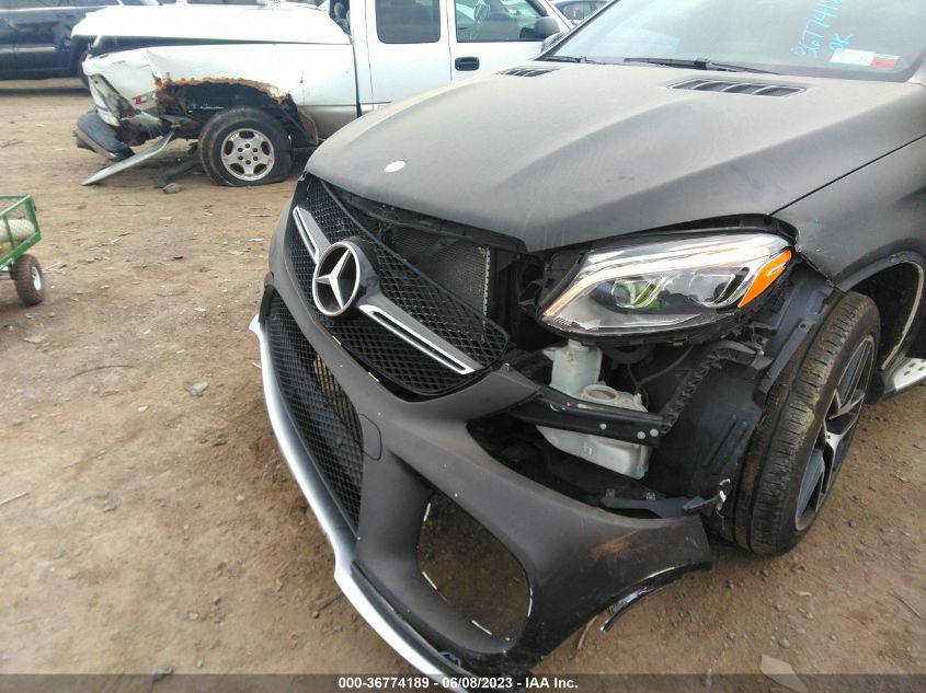 2016 MERCEDES-BENZ GLE COUPE 450 4MATIC 4JGED6EB2GA023383