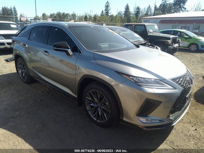 2022 LEXUS RX RX 350 F SPORT HANDLING - 2T2YZMDA5NC355130