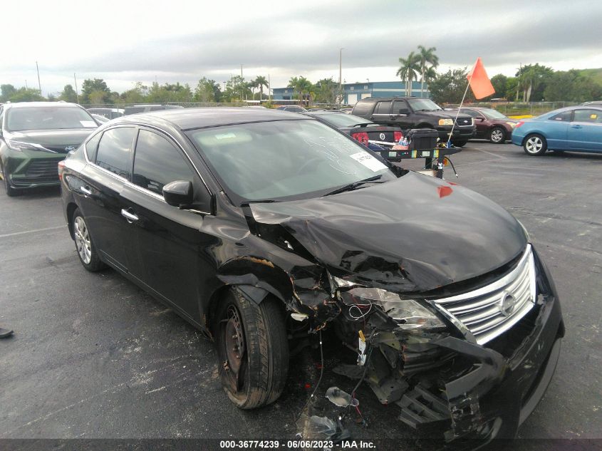 2015 NISSAN SENTRA SV - 3N1AB7AP9FL673712