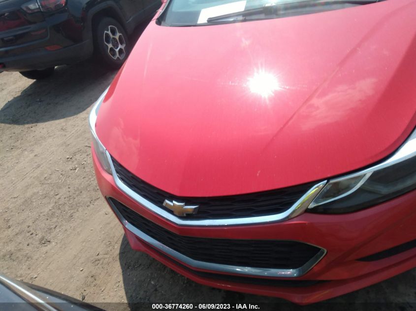 2017 CHEVROLET CRUZE LT - 1G1BE5SM8H7150389