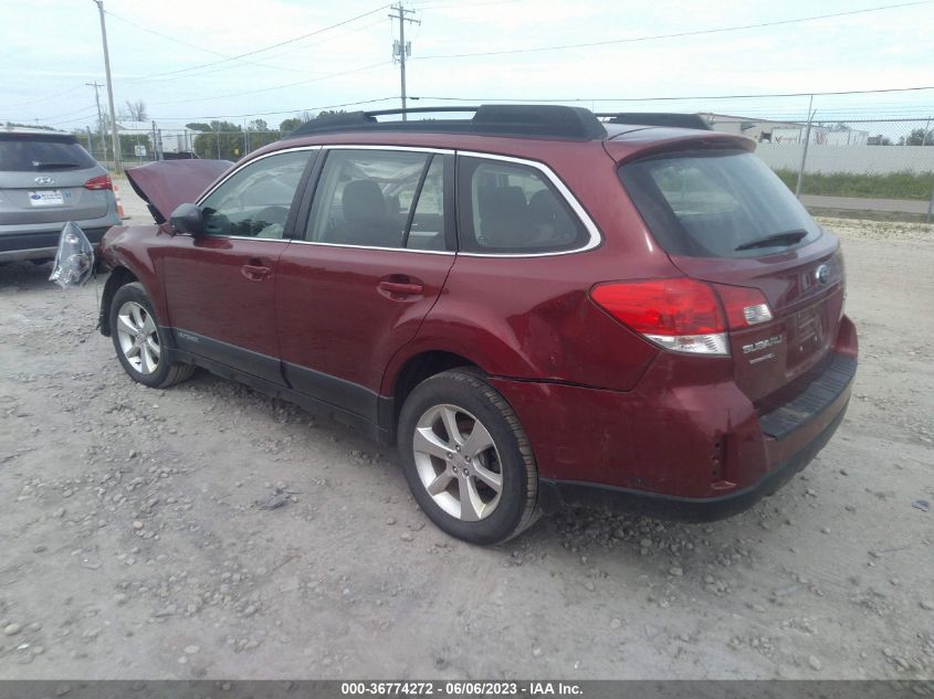 2014 SUBARU OUTBACK 2.5I - 4S4BRBAC1E3201216