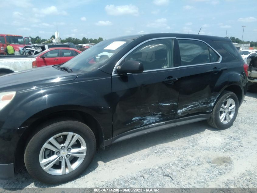 2014 CHEVROLET EQUINOX LS - 2GNALAEK0E6320310