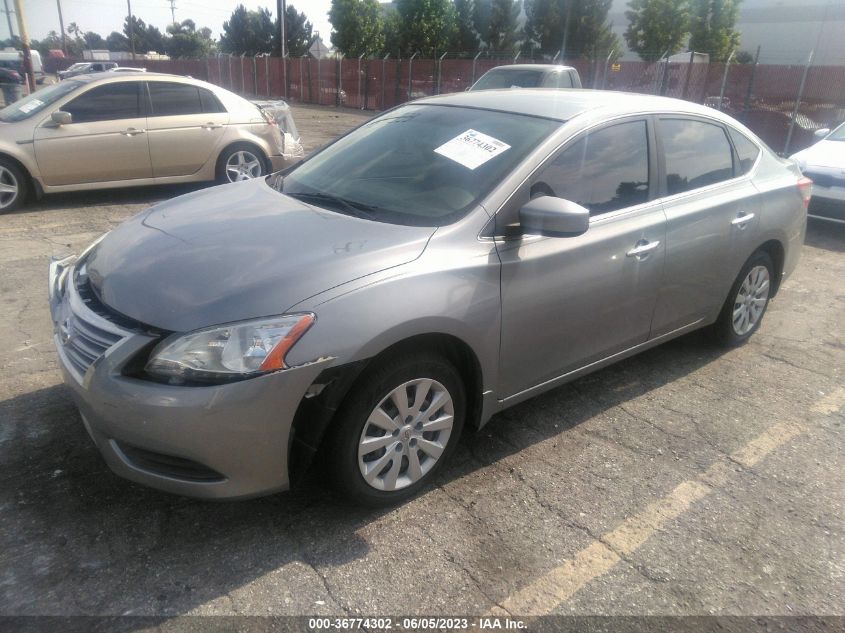 2014 NISSAN SENTRA S/FE+ S/SV/FE+ SV/SR/SL - 3N1AB7AP1EL668633